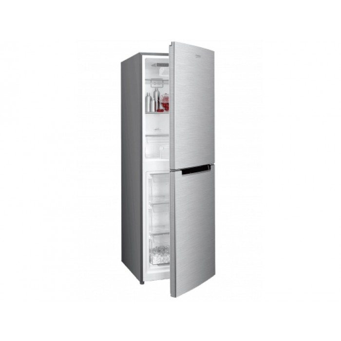 Beko 253 Litres Frost-Free Double Door Refrigerator Inox | BAC530 UK