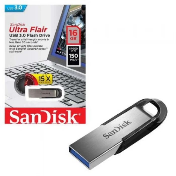 SanDisk 16GB Ultra Flair Flash Drive